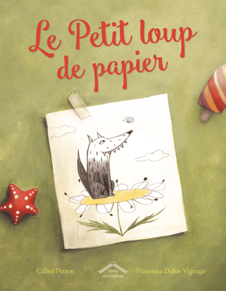Petit loup de papier