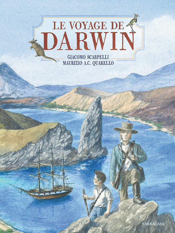 Le voyage de Darwin_couverture