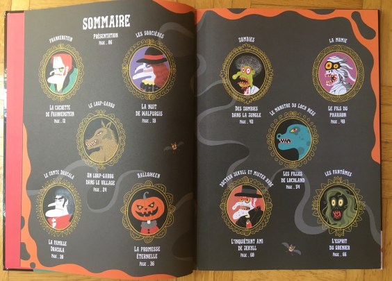 Horribles énigmes_menu